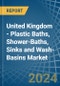 United Kingdom - Plastic Baths, Shower-Baths, Sinks and Wash-Basins - Market Analysis, Forecast, Size, Trends and Insights - Product Thumbnail Image