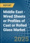 Middle East - Wired Sheets or Profiles of Cast or Rolled Glass - Market Analysis, Forecast, Size, Trends and Insights - Product Image