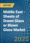 Middle East - Sheets of Drawn Glass or Blown Glass - Market Analysis, Forecast, Size, Trends and Insights - Product Thumbnail Image