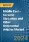 Middle East - Ceramic Statuettes and Other Ornamental Articles - Market Analysis, Forecast, Size, Trends and Insights - Product Image