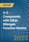 U.S. - Compounds with Other Nitrogen Function (Excluding Isocyanates) - Market Analysis, Forecast, Size, Trends and Insights - Product Image