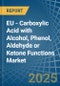 EU - Carboxylic Acid with Alcohol, Phenol, Aldehyde or Ketone Functions - Market Analysis, Forecast, Size, Trends and Insights - Product Thumbnail Image