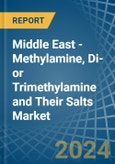 Middle East - Methylamine, Di- or Trimethylamine and Their Salts - Market Analysis, Forecast, Size, Trends and Insights- Product Image