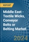 Middle East - Textile Wicks, Conveyor Belts or Belting - Market Analysis, Forecast, Size, Trends and Insights - Product Image