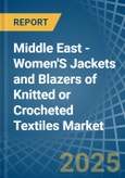 Middle East - Women'S Jackets and Blazers of Knitted or Crocheted Textiles - Market Analysis, Forecast, Size, Trends and Insights- Product Image