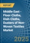 Middle East - Floor-Cloths, Dish-Cloths, Dusters of Non-Woven Textiles - Market Analysis, Forecast, Size, Trends and Insights - Product Image