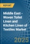 Middle East - Woven Toilet Linen and Kitchen Linen of Textiles - Market Analysis, Forecast, Size, Trends and Insights - Product Image