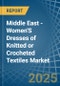 Middle East - Women'S Dresses of Knitted or Crocheted Textiles - Market Analysis, Forecast, Size, Trends and Insights - Product Thumbnail Image