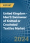 United Kingdom - Men'S Swimwear of Knitted or Crocheted Textiles - Market Analysis, Forecast, Size, Trends and Insights - Product Image