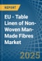 EU - Table Linen of Non-Woven Man-Made Fibres - Market Analysis, Forecast, Size, Trends and Insights - Product Thumbnail Image