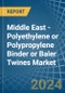 Middle East - Polyethylene or Polypropylene Binder or Baler (Agricultural) Twines - Market Analysis, Forecast, Size, Trends and Insights - Product Thumbnail Image