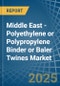 Middle East - Polyethylene or Polypropylene Binder or Baler (Agricultural) Twines - Market Analysis, Forecast, Size, Trends and Insights - Product Thumbnail Image