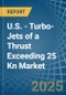 U.S. - Turbo-Jets of a Thrust Exceeding 25 Kn - Market analysis, Forecast, Size, Trends and Insights - Product Thumbnail Image