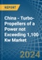 China - Turbo-Propellers of a Power not Exceeding 1,100 Kw - Market analysis, Forecast, Size, Trends and Insights - Product Thumbnail Image