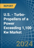 U.S. - Turbo-Propellers of a Power Exceeding 1,100 Kw - Market analysis, Forecast, Size, Trends and Insights- Product Image