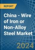 China - Wire of Iron or Non-Alloy Steel (Stainless Steel or Other Alloy Steel) - Market Analysis, Forecast, Size, Trends and Insights- Product Image