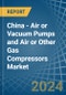 China - Air or Vacuum Pumps and Air or Other Gas Compressors - Market Analysis, Forecast, Size, Trends and Insights - Product Image
