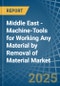 Middle East - Machine-Tools for Working Any Material by Removal of Material - Market Analysis, forecast, Size, Trends and Insights - Product Thumbnail Image