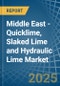 Middle East - Quicklime, Slaked Lime and Hydraulic Lime - Market Analysis, Forecast, Size, Trends and Insights - Product Image