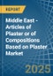 Middle East - Articles of Plaster or of Compositions Based on Plaster - Market Analysis, Forecast, Size, Trends and Insights - Product Thumbnail Image