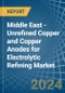 Middle East - Unrefined Copper and Copper Anodes for Electrolytic Refining - Market Analysis, forecast, Size, Trends and Insights - Product Thumbnail Image