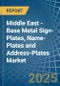 Middle East - Base Metal Sign-Plates, Name-Plates and Address-Plates - Market Analysis, Forecast, Size, Trends and Insights - Product Thumbnail Image