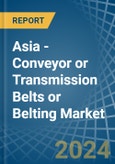 Asia - Conveyor or Transmission Belts or Belting - Market Analysis, Forecast, Size, Trends and Insights- Product Image