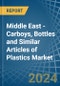 Middle East - Carboys, Bottles and Similar Articles of Plastics - Market Analysis, Forecast, Size, Trends and Insights - Product Thumbnail Image