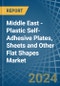 Middle East - Plastic Self-Adhesive Plates, Sheets and Other Flat Shapes - Market Analysis, Forecast, Size, Trends and Insights - Product Thumbnail Image