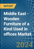 Middle East - Wooden Furniture of a Kind Used in offices - Market analysis, Forecast, Size, Trends and insights- Product Image