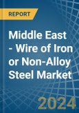 Middle East - Wire of Iron or Non-Alloy Steel (Stainless Steel or Other Alloy Steel) - Market Analysis, Forecast, Size, Trends and Insights- Product Image