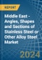 Middle East - Angles, Shapes and Sections of Stainless Steel or Other Alloy Steel - Market Analysis, Forecast, Size, Trends and Insights - Product Thumbnail Image