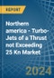 Northern america - Turbo-Jets of a Thrust not Exceeding 25 Kn - Market analysis, Forecast, Size, Trends and Insights - Product Image