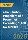 asia - Turbo-Propellers of a Power not Exceeding 1,100 Kw - Market analysis, Forecast, Size, Trends and Insights- Product Image