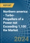 Northern america - Turbo-Propellers of a Power not Exceeding 1,100 Kw - Market analysis, Forecast, Size, Trends and Insights - Product Image