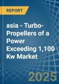 asia - Turbo-Propellers of a Power Exceeding 1,100 Kw - Market analysis, Forecast, Size, Trends and Insights- Product Image