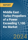 Middle East - Turbo-Propellers of a Power Exceeding 1,100 Kw - Market analysis, Forecast, Size, Trends and Insights- Product Image
