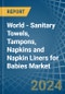 World - Sanitary Towels, Tampons, Napkins and Napkin Liners for Babies - Market Analysis, forecast, Size, Trends and Insights - Product Image