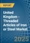 United Kingdom - Threaded Articles of Iron or Steel - Market Analysis, Forecast, Size, Trends and Insights - Product Thumbnail Image