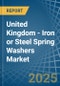 United Kingdom - Iron or Steel Spring Washers - Market Analysis, Forecast, Size, Trends and Insights - Product Thumbnail Image