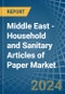 Middle East - Household and Sanitary Articles of Paper - Market Analysis, Forecast, Size, Trends and Insights - Product Thumbnail Image