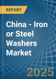 China - Iron or Steel Washers - Market Analysis, Forecast, Size, Trends and Insights- Product Image
