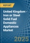 United Kingdom - Iron or Steel Solid Fuel Domestic Appliances - Market Analysis, Forecast, Size, Trends and Insights - Product Thumbnail Image