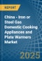 China - Iron or Steel Gas Domestic Cooking Appliances and Plate Warmers (Without an Oven) - Market analysis, Forecast, Size, Trends and Insights - Product Thumbnail Image