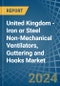 United Kingdom - Iron or Steel Non-Mechanical Ventilators, Guttering and Hooks - Market Analysis, Forecast, Size, Trends and Insights - Product Thumbnail Image
