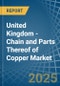 United Kingdom - Chain and Parts Thereof of Copper - Market Analysis, Forecast, Size, Trends and Insights - Product Thumbnail Image