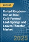 United Kingdom - Iron or Steel Cold-Formed Leaf-Springs and Leaves Therefor - Market Analysis, Forecast, Size, Trends and Insights - Product Thumbnail Image