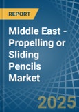 Middle East - Propelling or Sliding Pencils - Market Analysis, Forecast, Size, Trends and Insights- Product Image