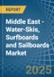 Middle East - Water-Skis, Surfboards and Sailboards - Market Analysis, Forecast, Size, Trends and Insights - Product Thumbnail Image