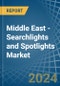 Middle East - Searchlights and Spotlights - Market Analysis, Forecast, Size, Trends and Insights - Product Thumbnail Image